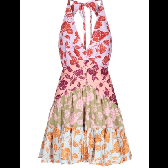 Zimmermann Dresses & Skirts - Zimmermann Lovestruck V Neck Mini Dress